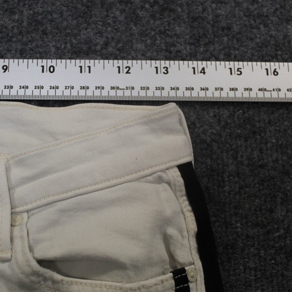 NWOT MOTHER Insider Crop Step Fray Whipping the Racer Size 29 RARE - Picture 8 of 13